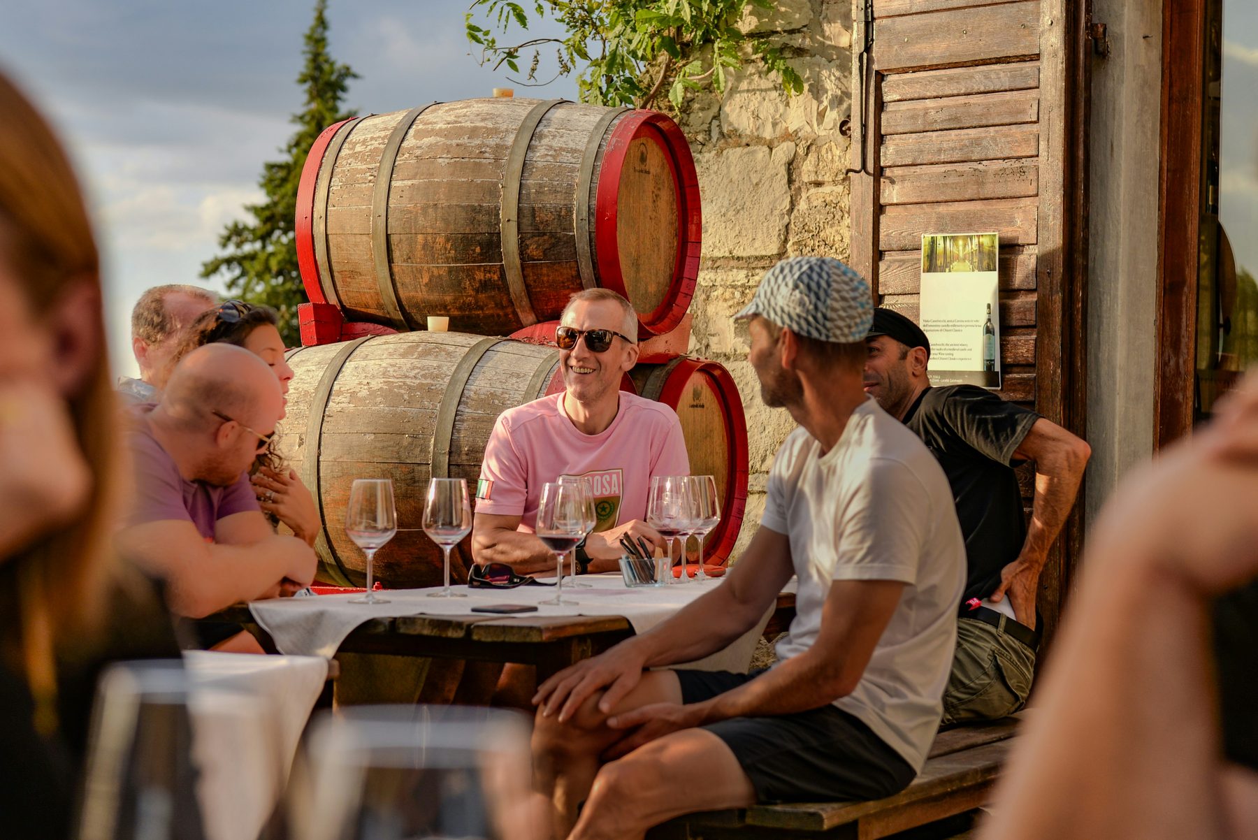 Wine tasting